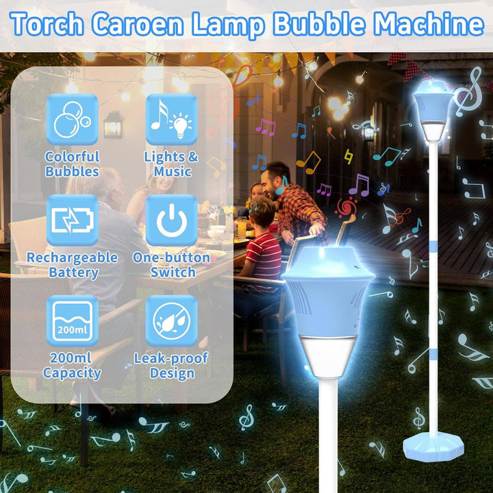 Automatic Standing Bubble Maker Machine Height Adjustable