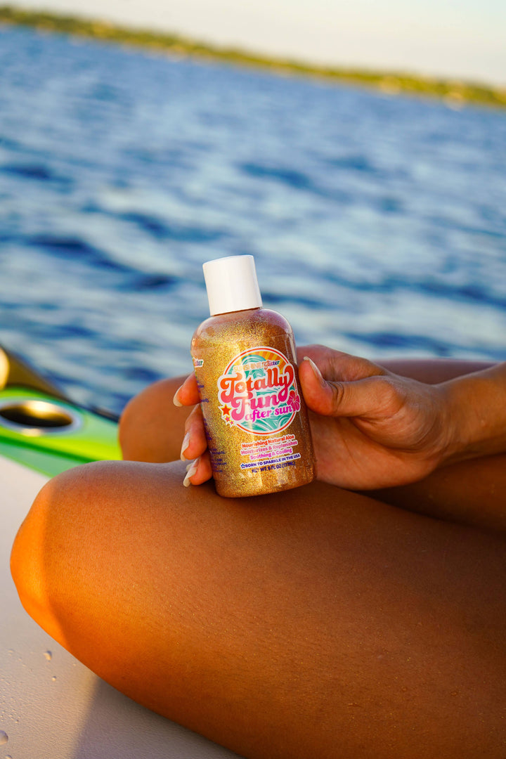 Totally Fun After Sun Glitter Aloe Body Gel 6 oz