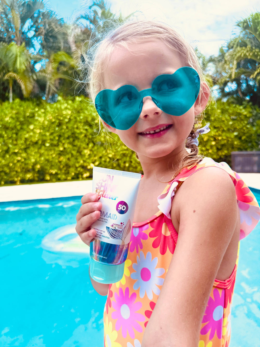 S&amp;G Mermaid Biodegradable Glitter SPF 50 TUBE
