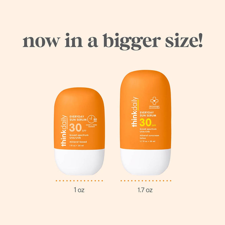 Thinkdaily Everyday Sun Serum SPF 30, 1.7 oz