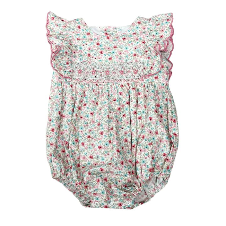 Annalynn Girls Smocked Bubble