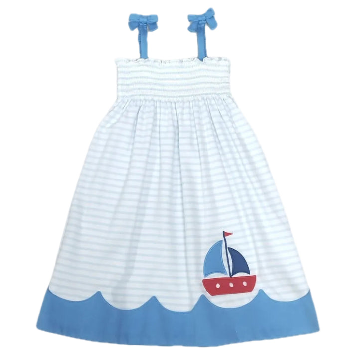 Sailboat Girls Sundress
