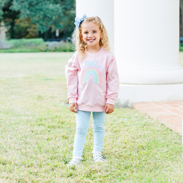 French Terry Pullover- Rainbow