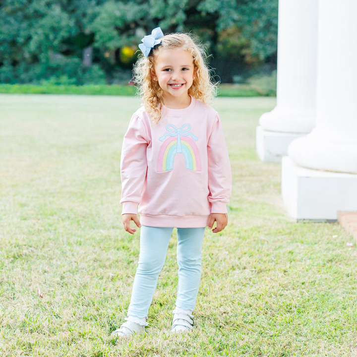 French Terry Pullover- Rainbow