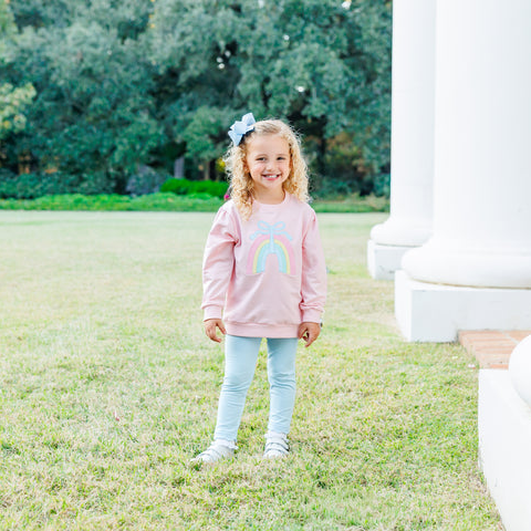 French Terry Pullover- Rainbow