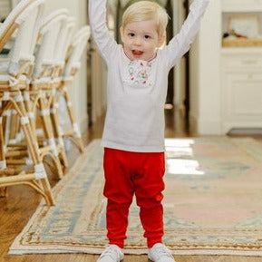 Red Joggers