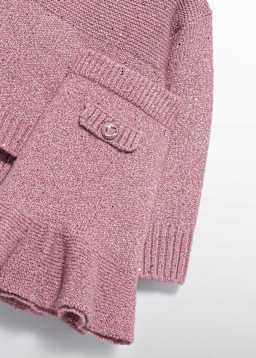 Knit Skirt Set, Rose