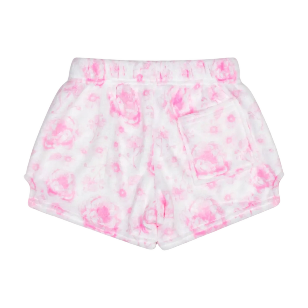 Pretty Pink Toile Shorts Lounge Set