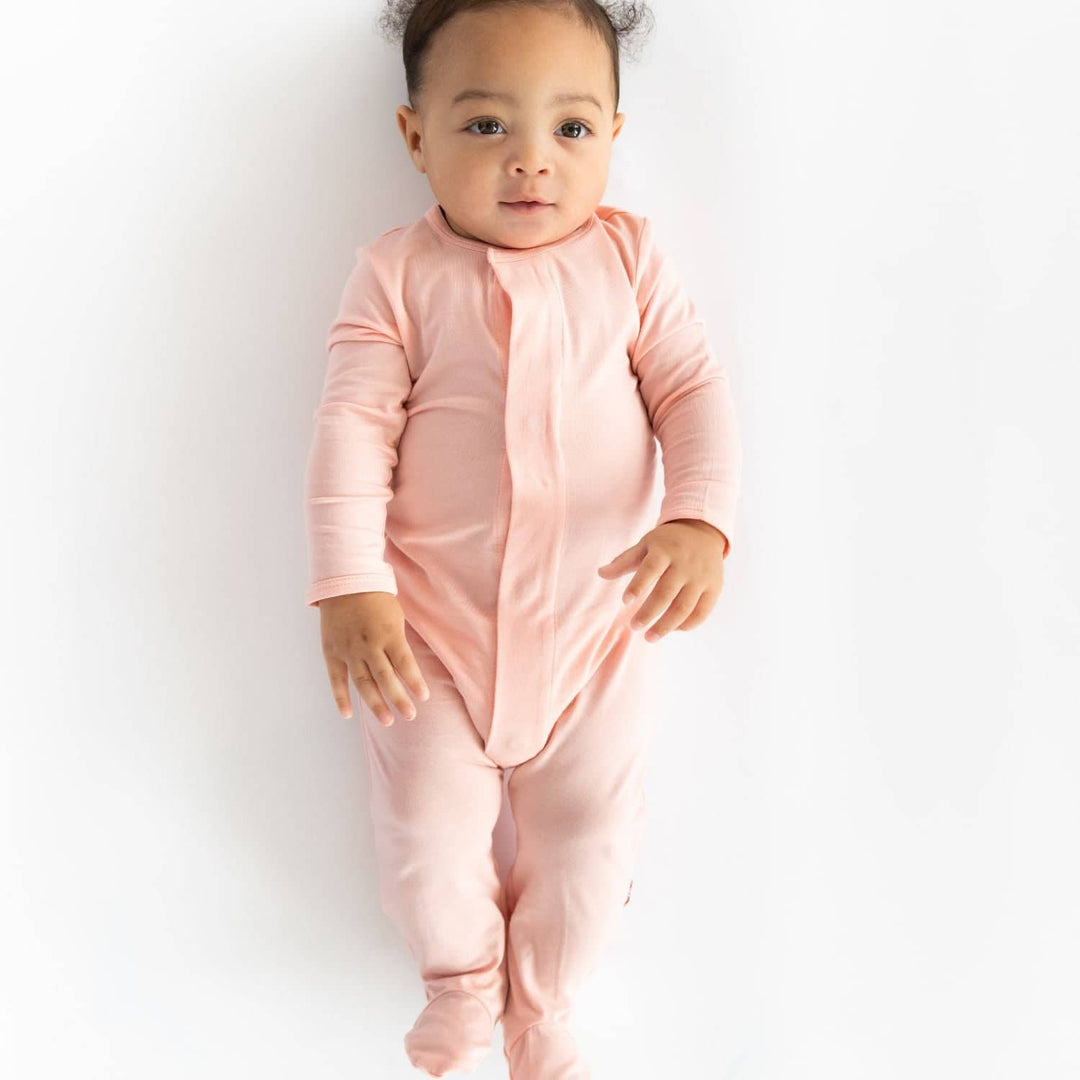 Peach Pop Footie