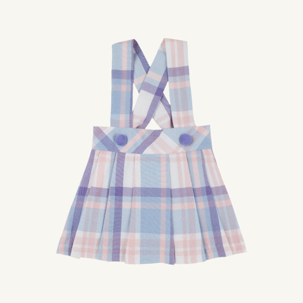 Pearl Prep Skirt Peach Blossom Plaid with Palisades Purple