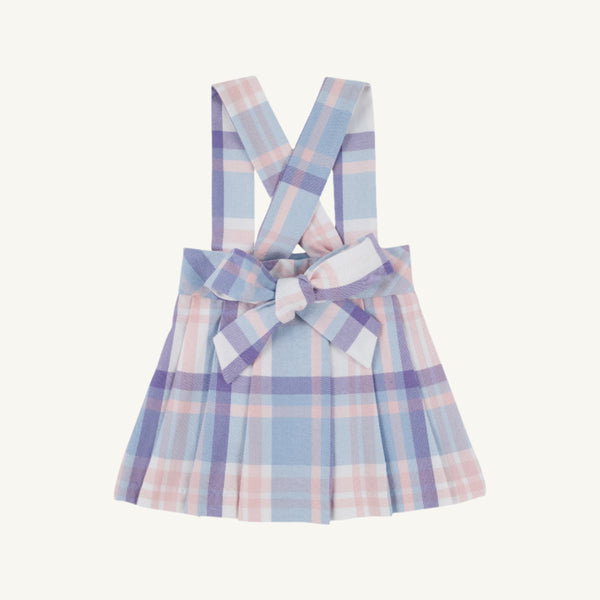 Pearl Prep Skirt Peach Blossom Plaid with Palisades Purple