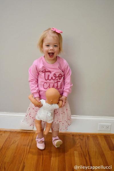 Two Cute Lightweight Sweatshirt