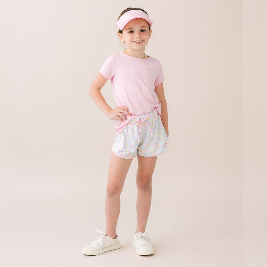 Bridget Basic Tee - Cotton Candy Pink