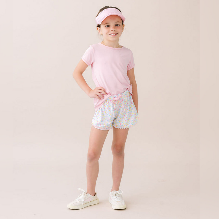 Bridget Basic Tee - Cotton Candy Pink