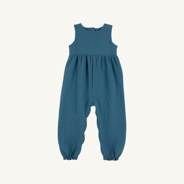 Sleeveless Rebecca Romper (Quilted) Barnsley Blue