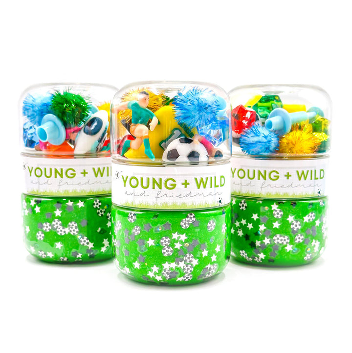 Soccer Grab &amp; Go Dough Jar