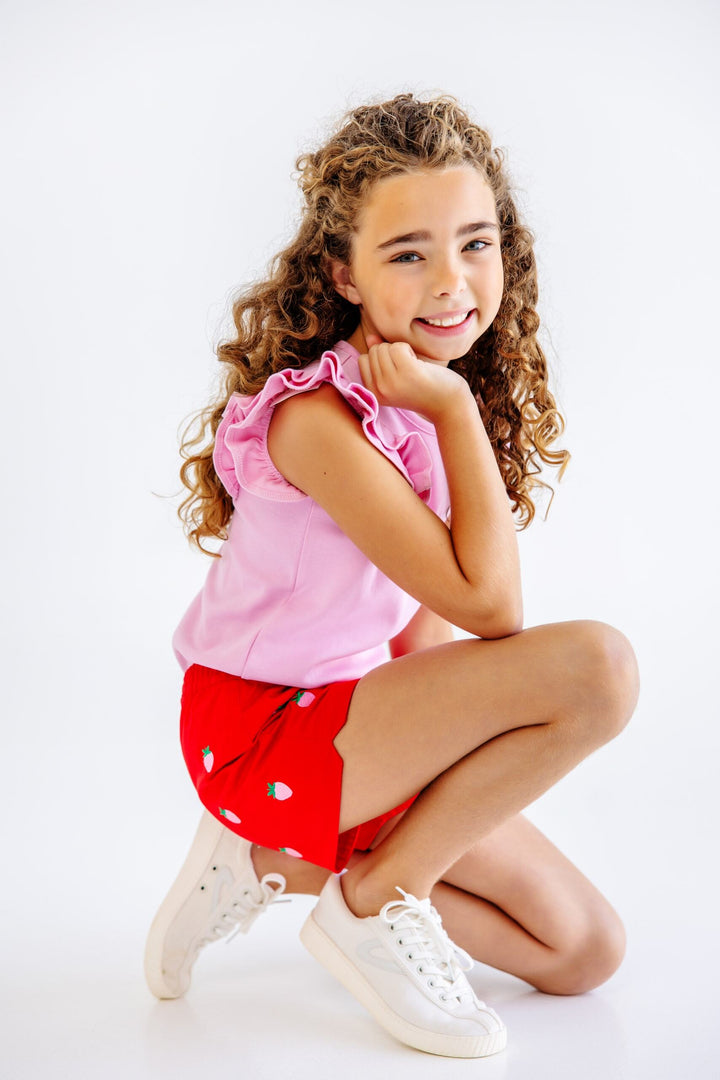 Critter Cheryl Shorts (Twill) Richmond Red/Strawberry