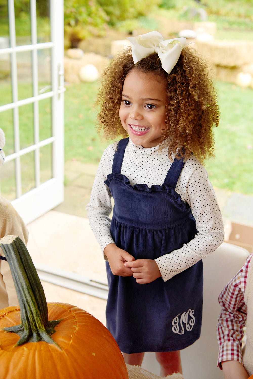 Macy Drew Dress (Corduroy) Nantucket Navy