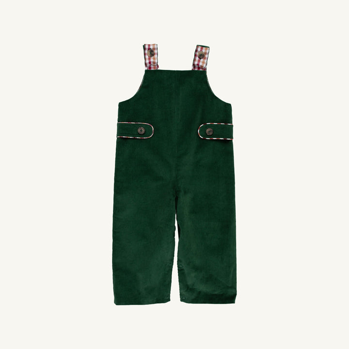 Ivy League Longall (Corduroy) Grier Green with Easton Pond Plaid