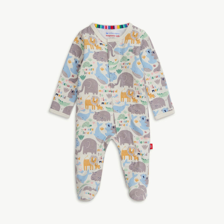 Little Lovin Footie Organic Magnetic Footie
