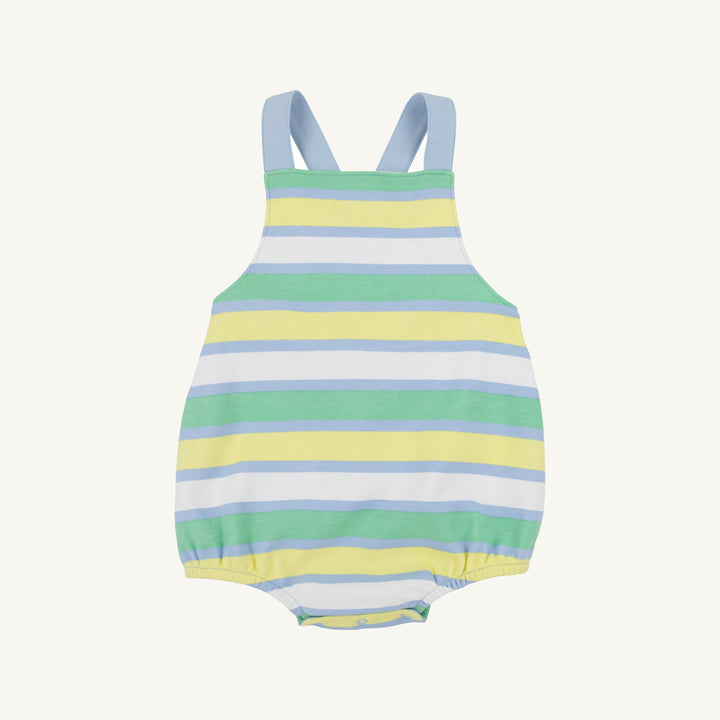 Stillman Sunsuit Samford Stripe (Worth Ave White)/Beale Street Blue