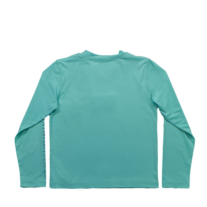 Tybee Rashguard Med Aqua