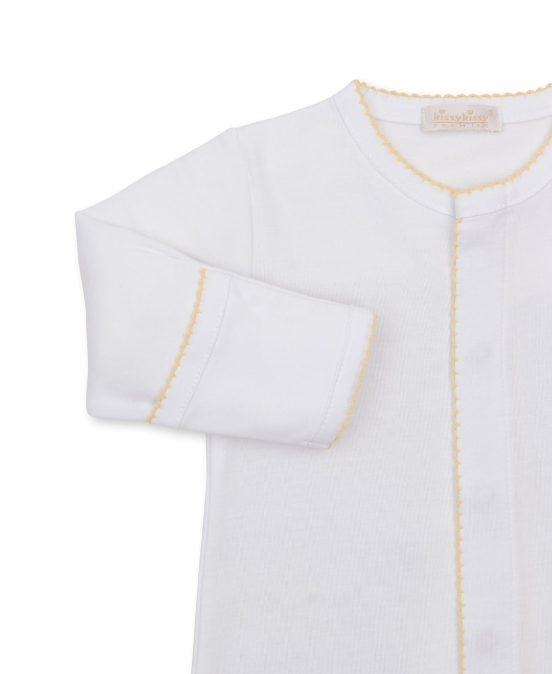 Premier Giraffe Love White/Yellow Hand Embroidered Convertible Gown