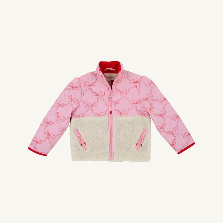 Cate Coat Bluffton Bows with Richmond Red &amp; Palmetto Pearl