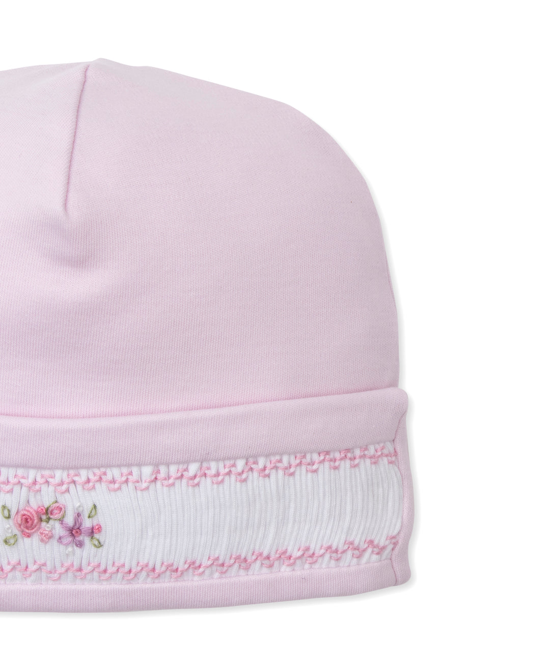 CLB Fall Medley 25 Pink Hat W/Hand Smocked