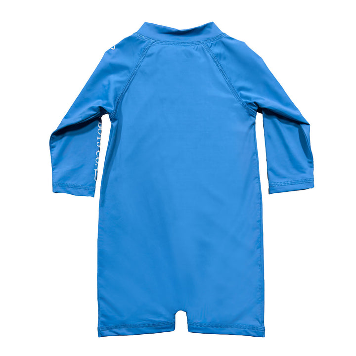Tybee Rashguard Romper Med Blue