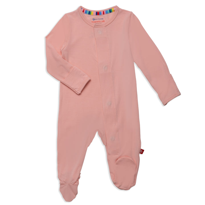 Peach Pop Footie