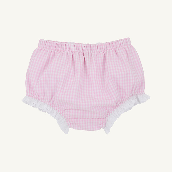 Belles Bloomers Pink Greenbrier Gingham with Worth Ave White