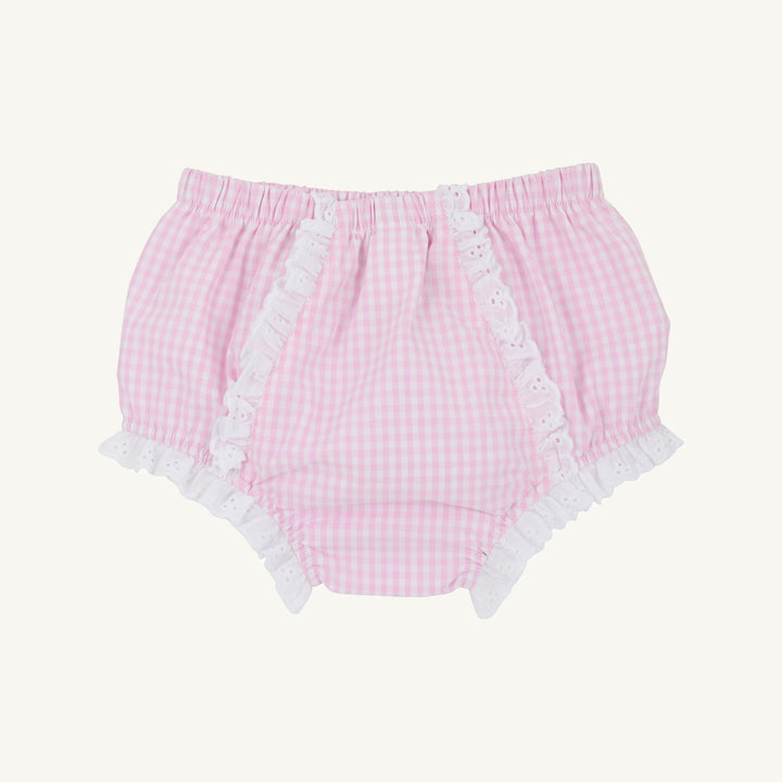 Belles Bloomers Pink Greenbrier Gingham with Worth Ave White
