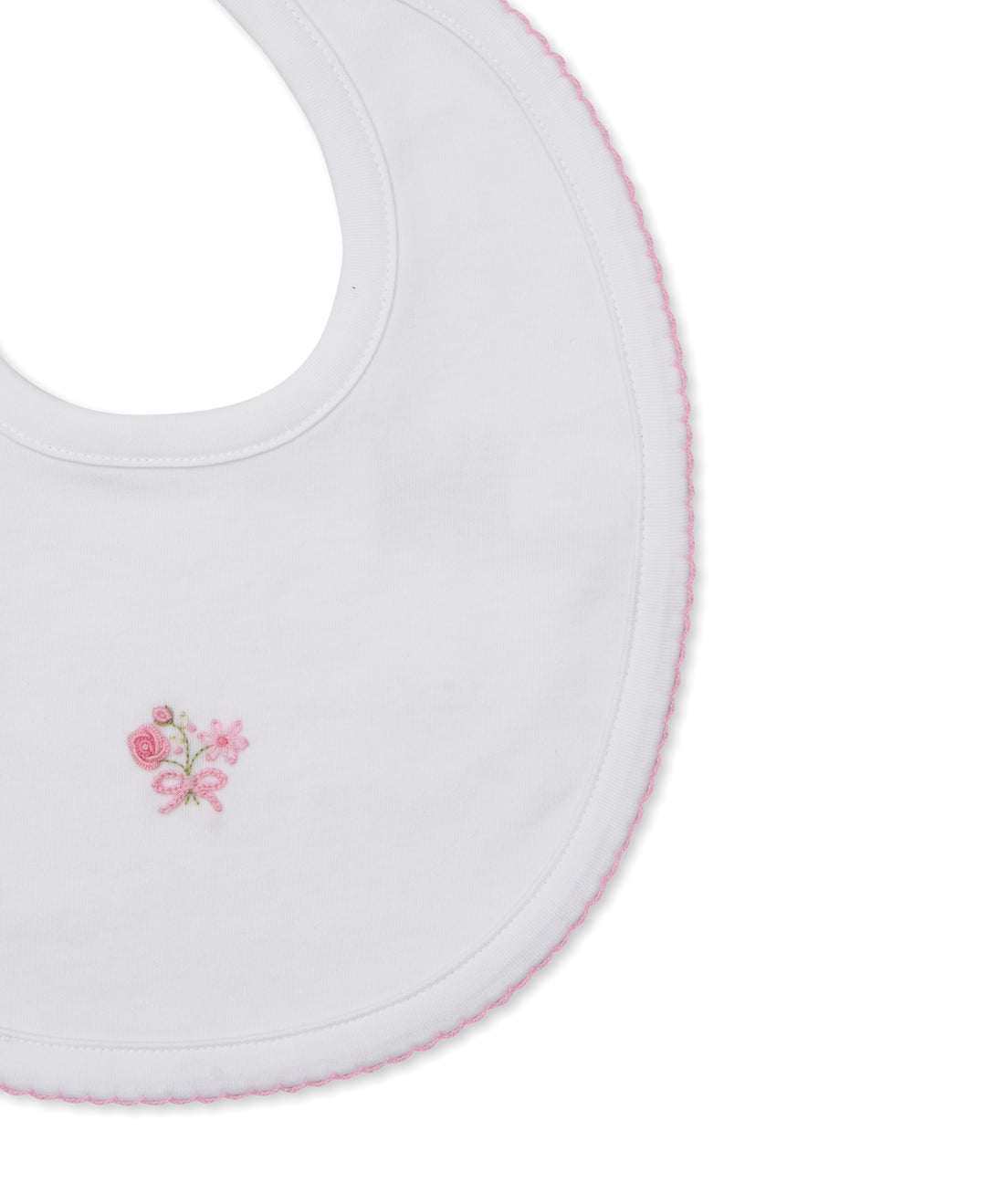 Premier Old English Roses Bib W/Hand Embroidered