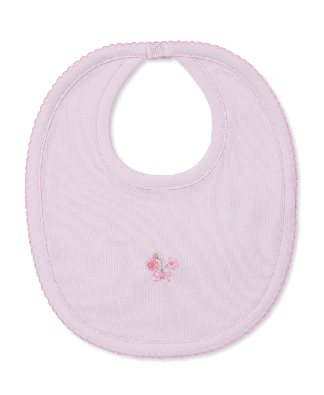 Premier Old English Roses Bib W/Hand Embroidered
