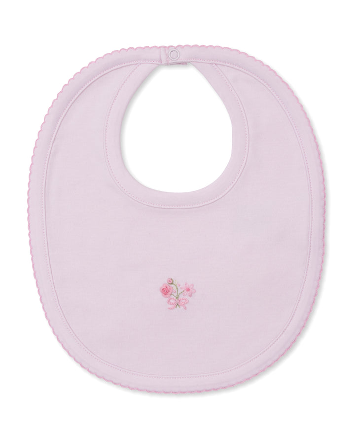 Premier Old English Roses Bib W/Hand Embroidered