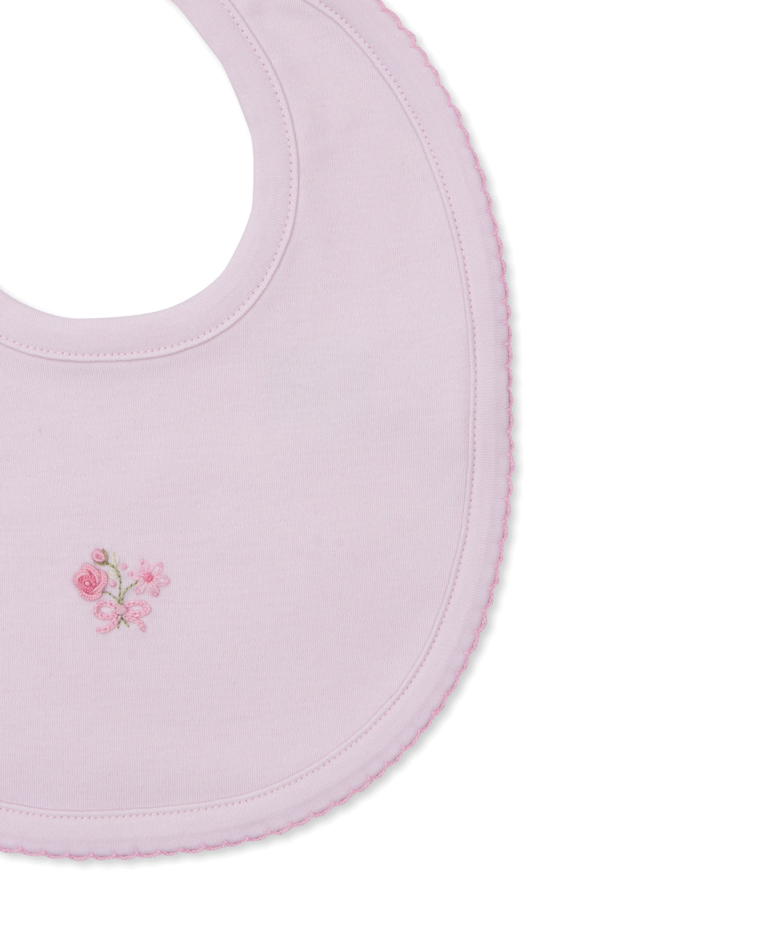 Premier Old English Roses Bib W/Hand Embroidered