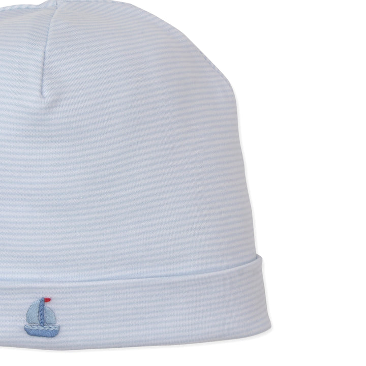 CLB Summer Medley 26 Light Blue W/Hand Embroidered Stripe Hat