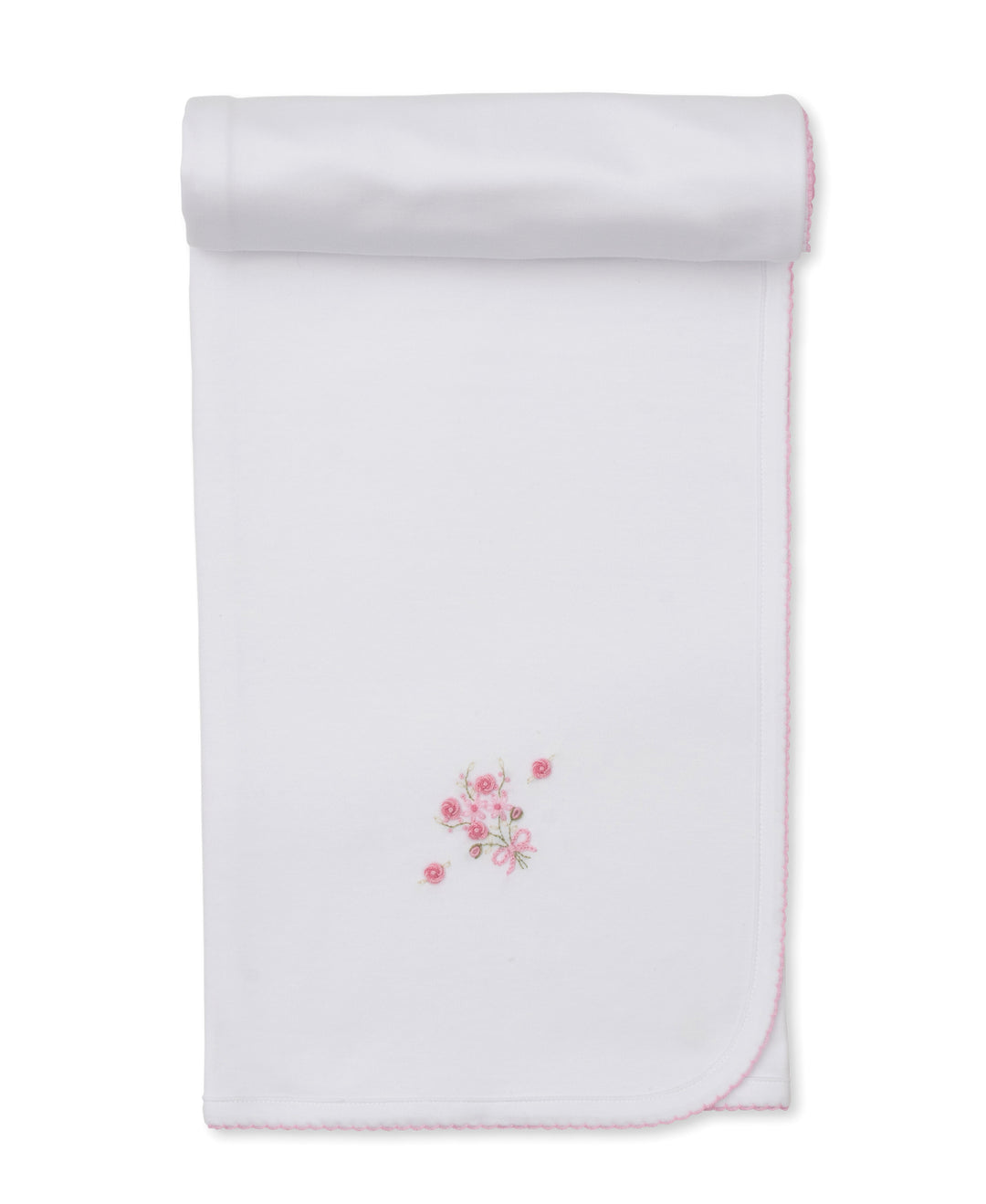 Premier Old English Roses Blanket W/Hand Smocked