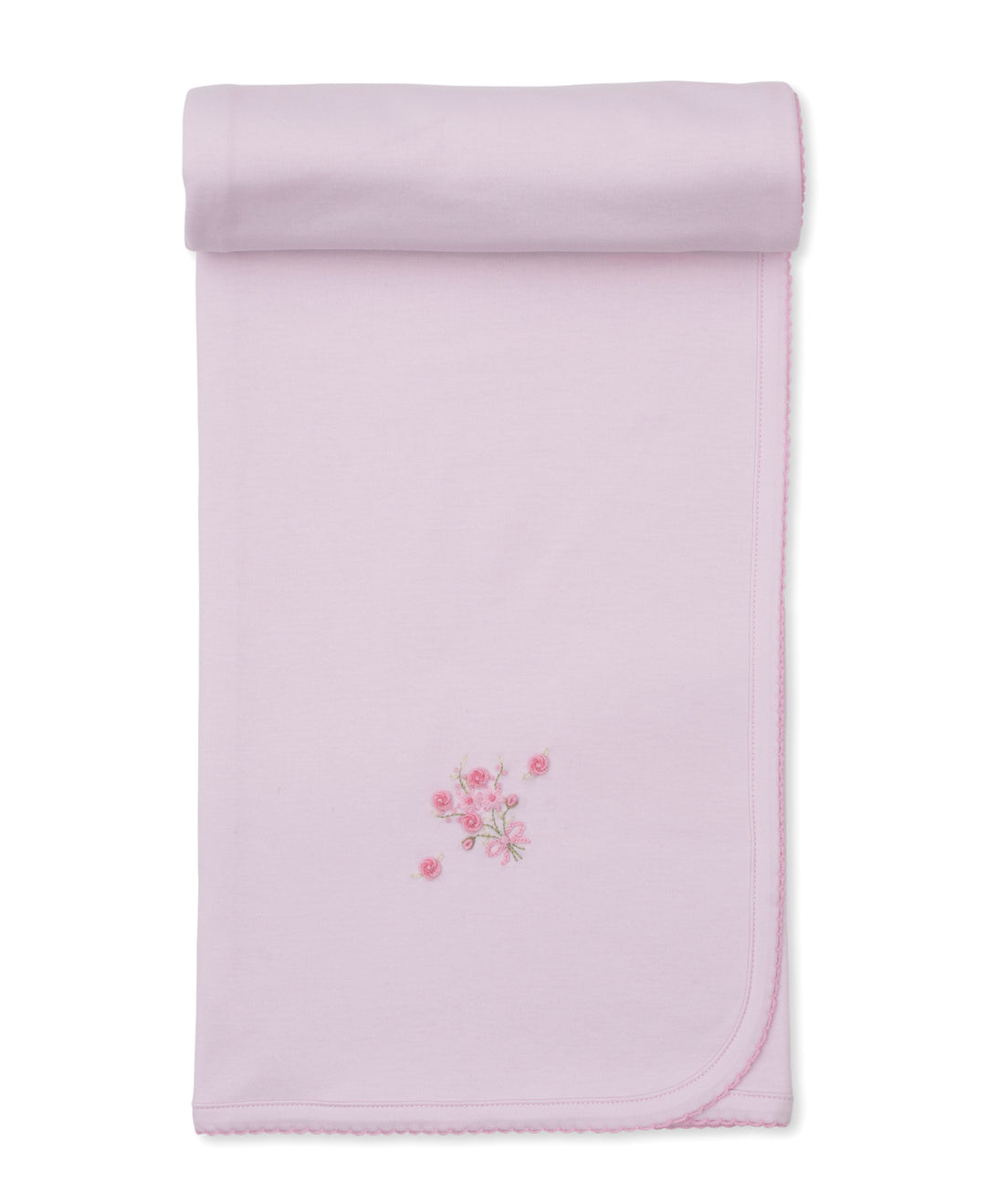 Premier Old English Roses Blanket W/Hand Smocked