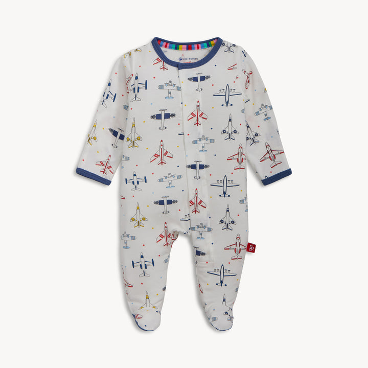 Just Plane Fun Modal Magnetic Footie