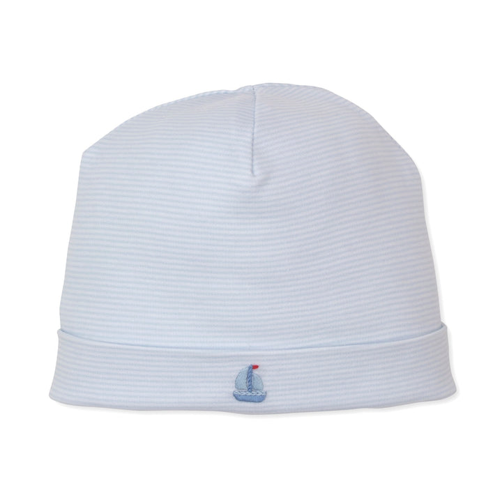 CLB Summer Medley 26 Light Blue W/Hand Embroidered Stripe Hat