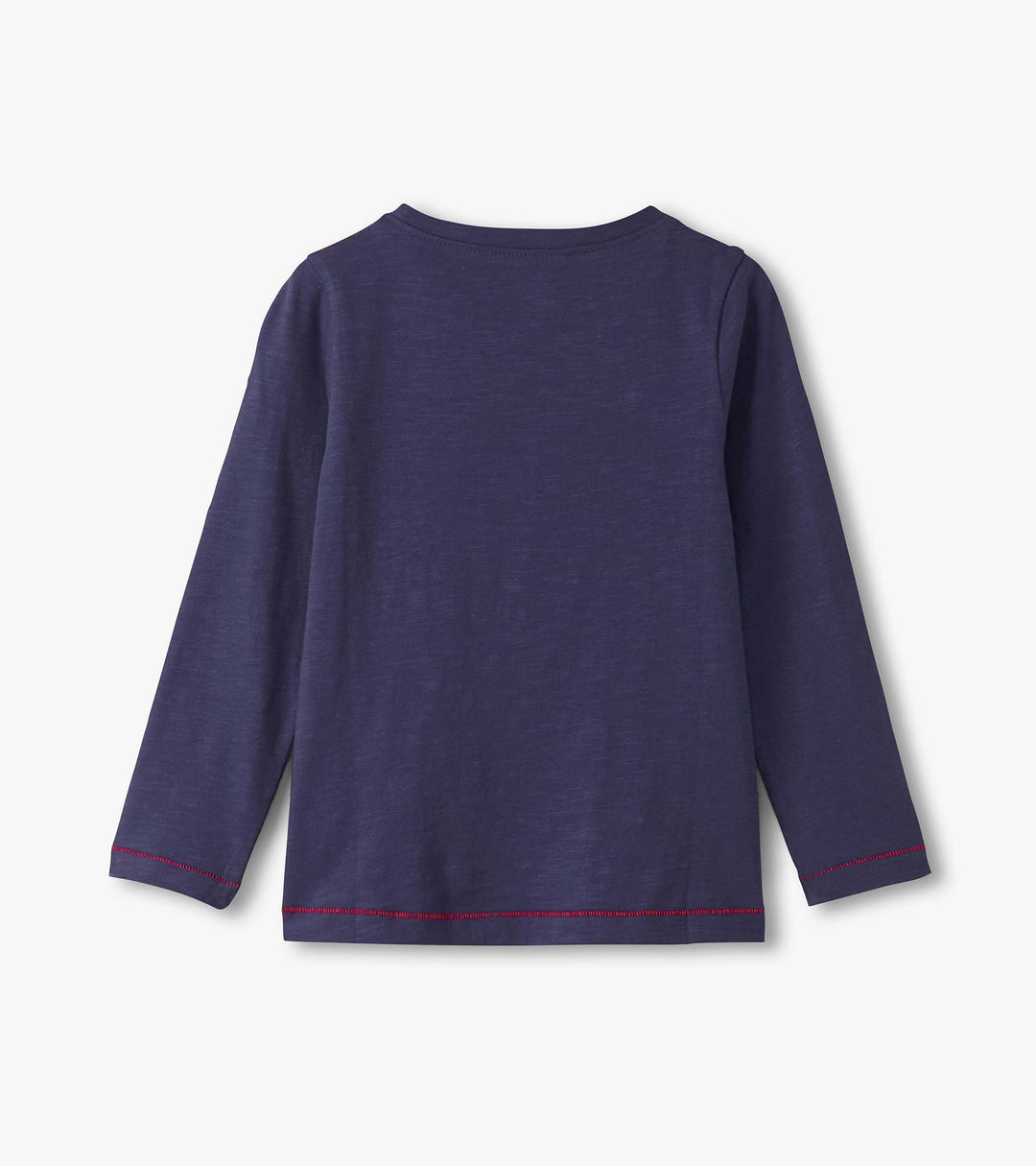 Falling Hearts Long Sleeve Tee - Patriot Blue