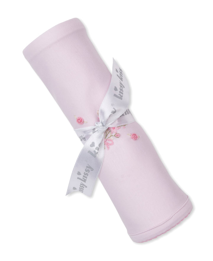 Premier Old English Roses Blanket W/Hand Smocked