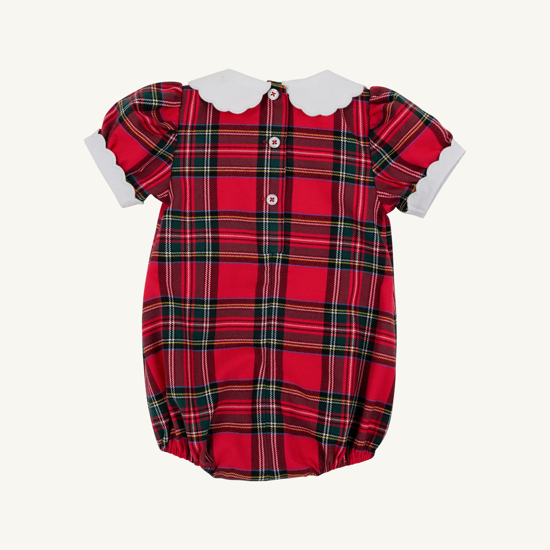 Mary Baker Bubble- Woven Yarn Society Prep Plaid in Worth Ave White