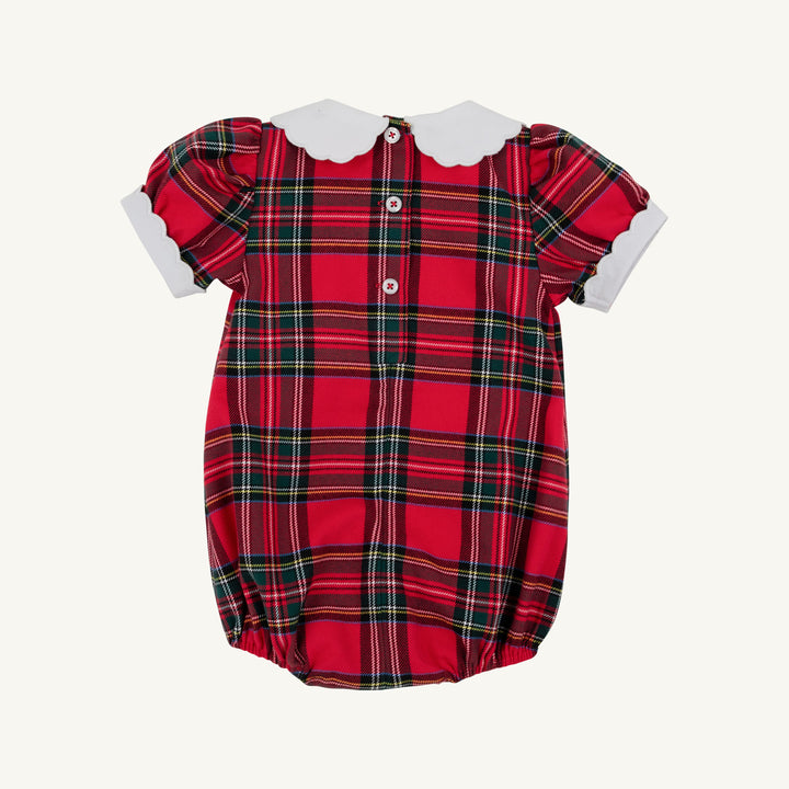 Mary Baker Bubble- Woven Yarn Society Prep Plaid in Worth Ave White