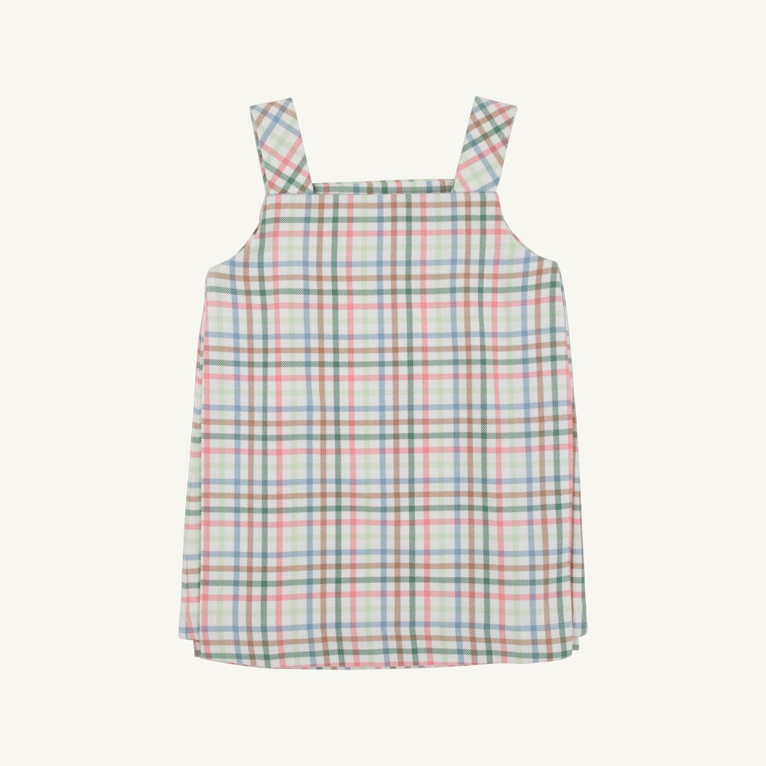Pleated Ginny Jumper Manalapan Plaid