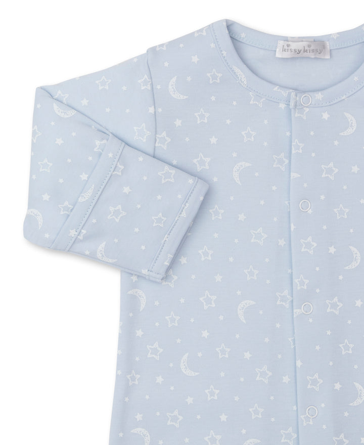 Blue Crescent Moonlight Convertible Gown Print