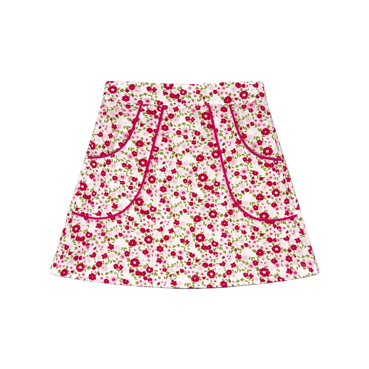Kristen Skirt Fuchsia Fields