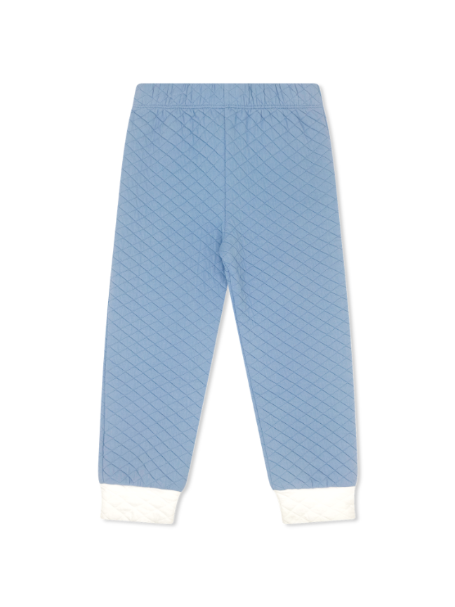 Harris Quilted Playsuit Baylor Blue